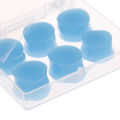 Noise Cancelling Soft Silicone Earplugs Flexible Ear Plugs for Swimming Sleeping. 