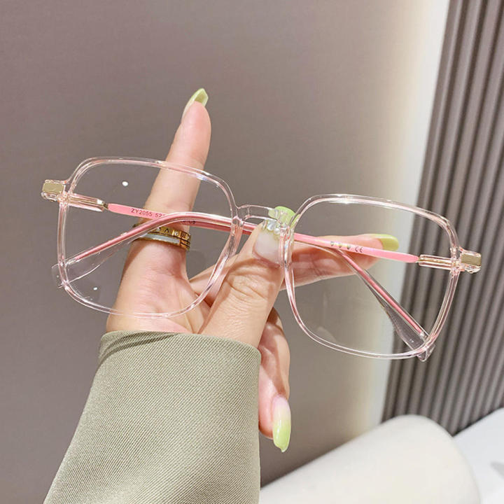 Transparent%20Big%20Frame%20Anti-blue%20Light%20Glasses%20Prescription%20Glass%20Frames%20Retro%20Unisex%20Square%20Frame%20Blue%20Light%20Blocking%20Glasses%20Lightweight%20Square%20Transparent%20Glasses%20for%20for%20Men%20Women%20%20Lenses%20Comfort%20-%20Image%202
