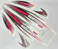 Tvs Wego White Bike Full Sticker kit. 