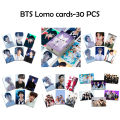 KPOP BTS Photocards JungKook, Taehyung, Jimin, SUGA, Jin, RM, J-Hope Collectible Glossy LOMO Card Set 30pcs. 
