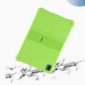 For TCL 10 Tab Max 10.36 inch Silicone Tablet Protective Case with Invisible Bracket. 
