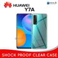 Luxury Transparent Airbag Bumper Case For Huawei Y7A Crystal Transparent Premium Quality Shockproof Protective Phone Shell Y7A Soft TPU back Cover Case. 