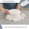 Fondant Cake Smoother Polisher, Fondant Smoother Cake Icing Smoother Tool, Fondant Marzipan Sugar Paste Polisher Smoothing Sugrarcraft Cupcake, Suitable for Home Kitchens Cake Shops Candy Shops. 