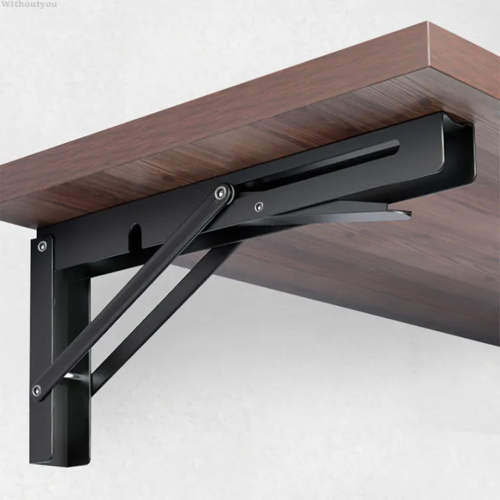 Withoutyou%20Hardware%20table%20wall%20mounted%20support%20heavy%20duty%20stainless%20steel%20Sales%20promotion%20bracket%20fold%201pc%20multiple%20size%20triangle%20angle%20shelf%20home%20-%20Image%205