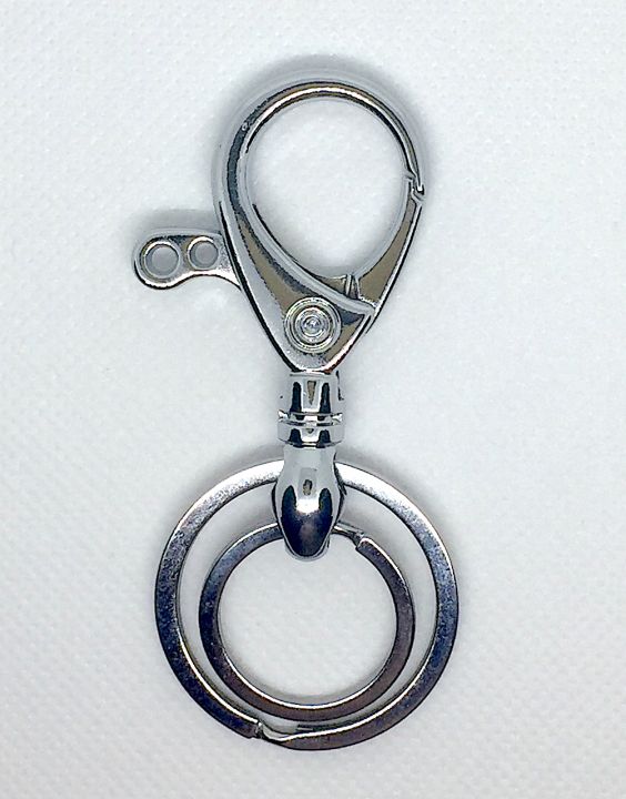 Stainless-Steel Key Ring Tags