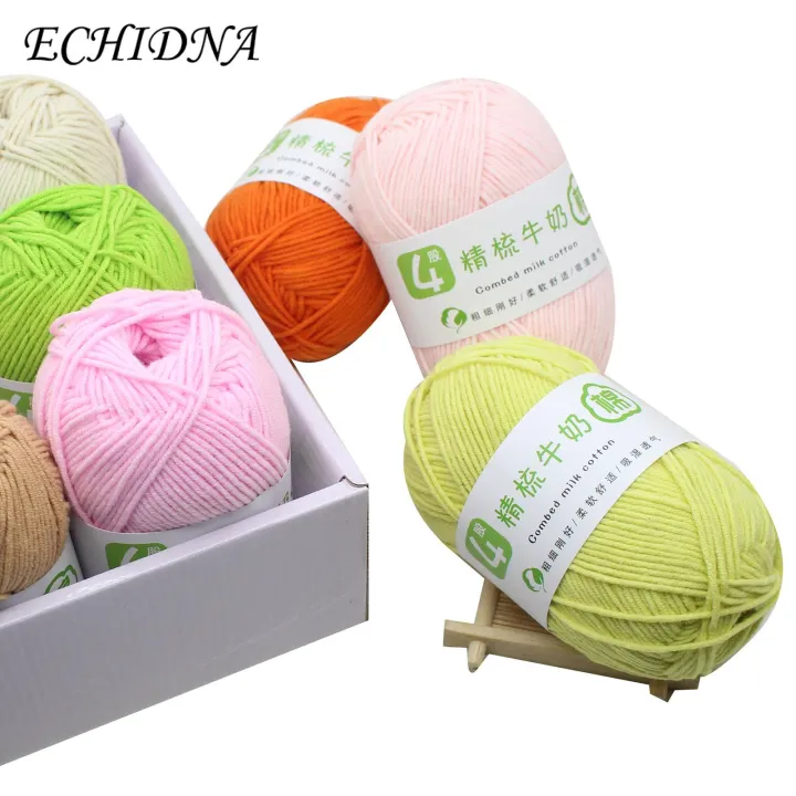 ECHIDNA%20Crochet%20Yarn%20Anti-pilling%20Milk%20Cotton%20Knitting%20Yarn%20Needlework%20Accessories%20-%20Image%207