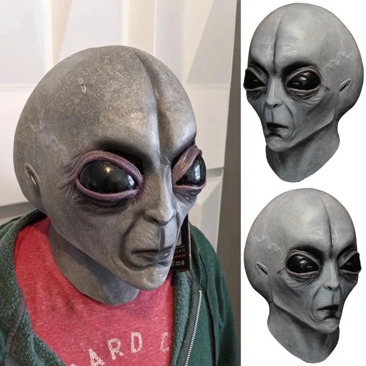 Authentic%20Latex%20Alien%20Skull%20Mask%20Party%20Costume%20UFO%20Props%20Horror%20Masks%20Creepy%20Brown%20Halloween%20Masquerade%20Helmet%20Party%20-%20Image%205
