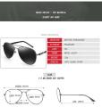 Pilot Male Sun Glasses Aviation Men Polarized Sunglasses. 