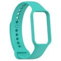 (COD Avail)For Xiaomi Mi Band 8 Active Solid Color Integrated Silicone Watch Band. 