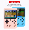 High quality Portable Mini Retro Gaming Console  500 Games  3.0 Inch Color LCD  Handheld 8-Bit Fun for Endless Entertainment. 