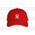 HONDA LOGO Fashion Cotton hat Car embroidery logo M performance Baseball Cap for HON [Adjustable Size]. 
