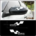 Side Mirror Stickers WAGON R Buddy Van Mini Car Alto Car Hybrid Car Sports Car Kdh 2 Piece Double Side Vinyl Decal High Quality Plotter Cutting PVC & Luminous Stickers. 
