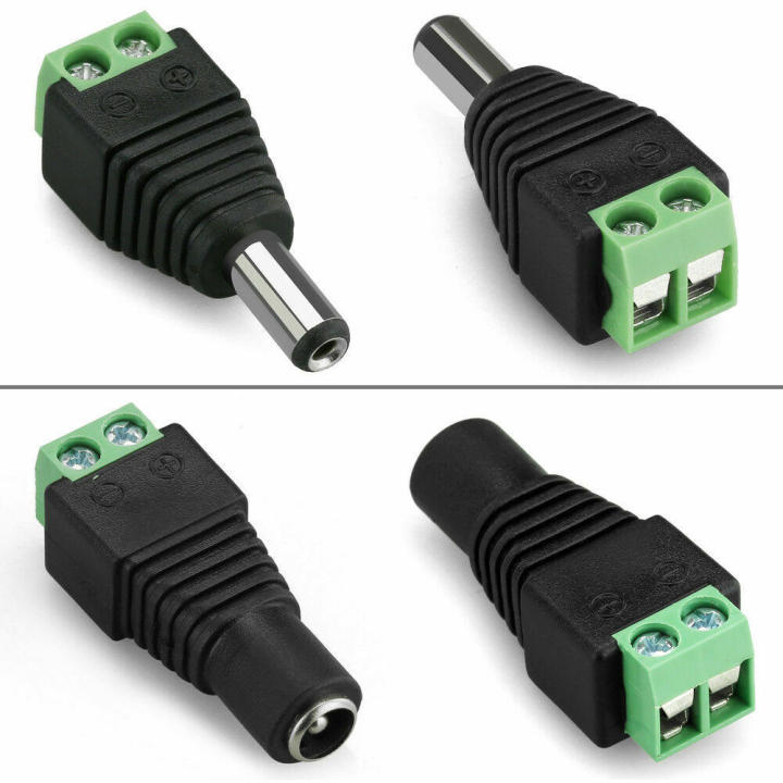 Video Camera Socket Male DC Power Plug Camera Socket Jack Adapter 10Pcs DC Connector Plug ...