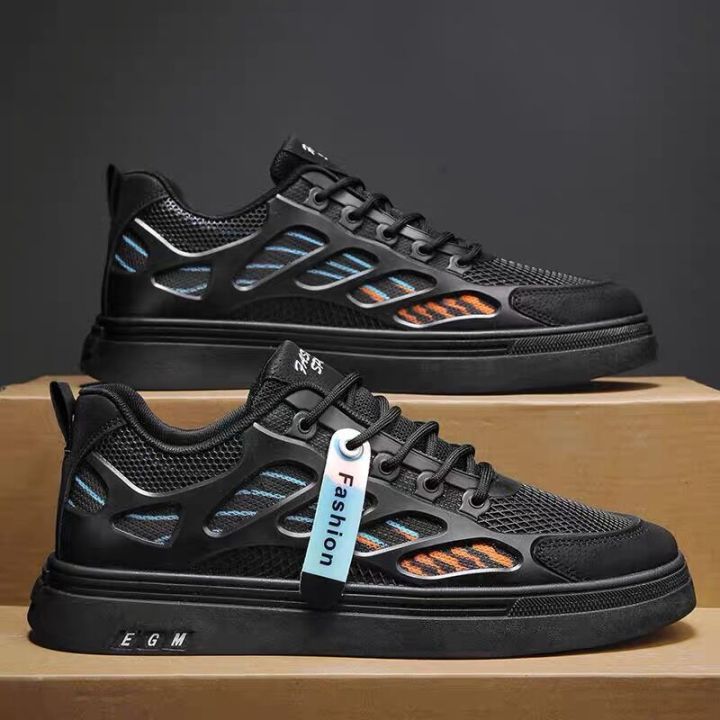 2023Summer%20New%20Men's%20Breathable%20Mesh%20Panel%20Shoes%20Popular%20Men's%20Shoes%20Trendy%20Men's%20Daily%20Casual%20Shoes%20for%20Students%20-%20Image%202