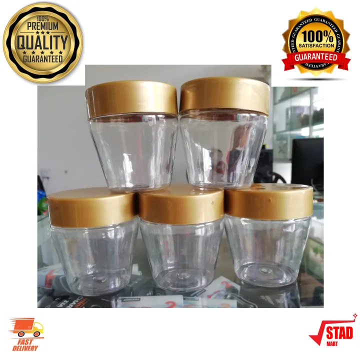 5%20Pcs%20Transparent%20Kitchen%20Spice%20Containers%20with%20Gold%20Lids,%20Small%20Plastic%20Seasoning%20Jar%20Set,%20High-Quality%20Storage%20for%20Curry,%20Salt,%20Pepper,%20and%20More%20-%20Image%202