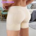 But Lift Shape Underwear Men's Breathable Butt Lifter Boxers High Elastic Thick Padding Solid Color Underwear for A Lifted Shapely Rear Anti-septic Comfortable Butt Lifting Underwear. 