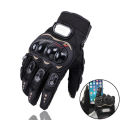 Mens Women 4 Season Driving Supertech Black/White Motorcycle Leather Gloves Racing Glove Motorbike Cowhide Racing Bike Knight. 