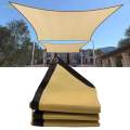 Shade Cloth Outdoor Canopy Rectangle Foldable Terrace Balcony Sun Canopy Sun Shade Net for Roof 2x2m. 