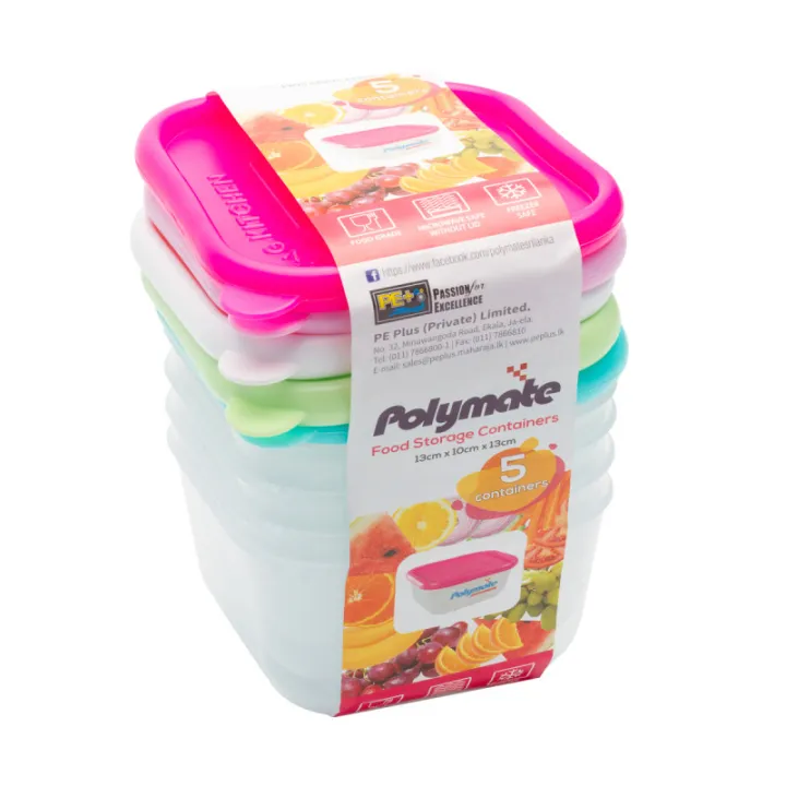 Freezer%20Container%20Set%20(5%20Pcs)%20%E2%80%93%20Polymate%20%7C%20%20Food%20Storage%20Container%20Set%20%7C%20Storage%20Container%20%7C%20Air%20Tight%20seal%20%7C%20Microwave%20safe%20%7C%2013cm%20X%2010cm%20X%2013cm%20-%20Image%202