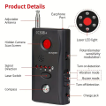 IUQXU Multi-Function Wireless Camera L ens Signal DV Detect CC308+ RLuxury adio Wave Signal Detect Camera Full-range RF GSM Device Finder. 