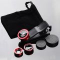 Fisheye Wide Angle Macro Portable 3 In 1 Mobile Phone Camera Lens Clip Macro Smartphone External Lens Android Accessories. 