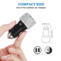 Dual Port Bling Usb Car Charger Crystal Diamond 3a 3-In-1 Fast Charger Cable Socket Multi Port Adapter Flashing Decorative Plug. 