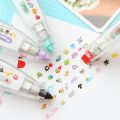 F562 Escolar Cute Tape School Correction Adhesive Material Supplies Tapes Stationery Office Lace Animal Papeleria Masking(Random Design). 