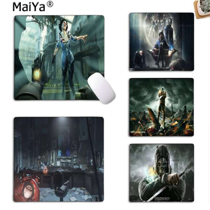 Desks%20Writing%20Mate%20Dishonored%20Gaming%20Mouse%20Ooth%20Design%20Gaming%20Wallpaper%20Maiya%20Computer%20Pad%20Mousemats%20Pad(Hb2_No%20Lock%20Edge18X22Cm)%20-%20Image%203