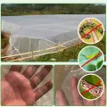 【ZOSR】60 Mesh Plant Vegetables Insect Protection Net Garden Fruit Care Cover Flowers Protective Net Greenhouse Pest Control Anti-bird 5/10/15m. 