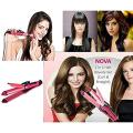 Nova 2-in-1 Hair Curler & Straightener Set. 