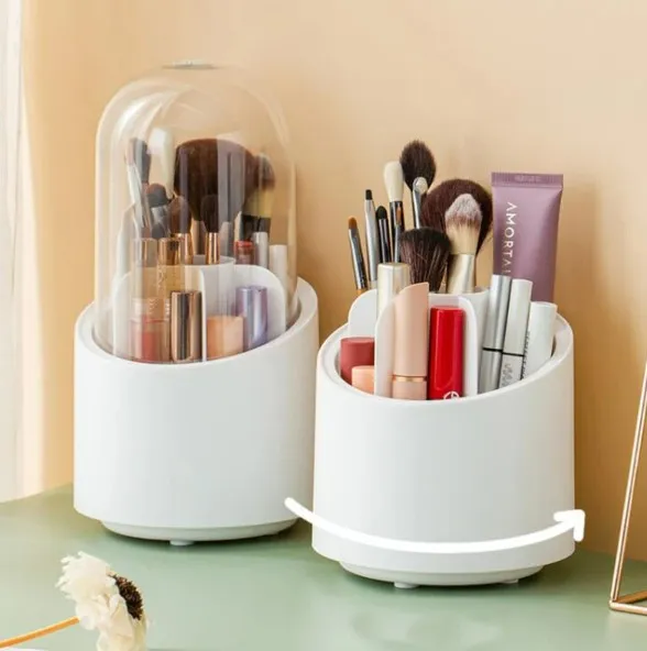 Rotating%20Makeup%20Brush%20Storage%20Box%20Cosmetic%20Organizer%20Eyebrow%20Pen%20Holder%20Brush%20Display%20Stand%20Storage%20Bucket%20with%20Waterproof%20Lid%20-%20Image%202