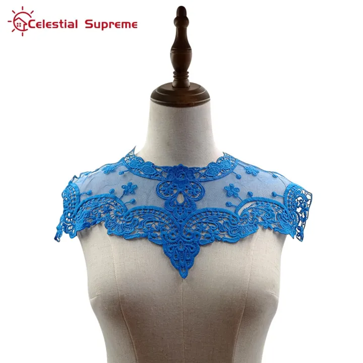 Lace%20Neck%20Collar%20Embroidery%20Process%20Lace%20Applique%20Female%20Charm%20-%20Image%202