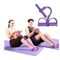 Pull Reducer Body Shape Trimmer Yoga Pull Natural Rubber Reducer Exerciser Fat Buster Home Gym Equipment and Bands Leg Hand Biceps, Legs Ankle Straps for Resistance Training, Physical Therapy,. 