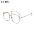 OQ BOGA 4 Styles Unisex Fashion Anti Blue Light Proof Radiation Computer Glasses Women Men Eye Protection Irregular Frame Full Rim Eyewear. 