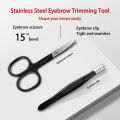 Manicure Set, 9 PCS Nail Clipper Kit Slant Edge Fingernail Toenail Clippers Nail Care Tools with Leather Travel Case Ideal Gift for Men and Women. 