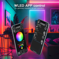 ESP32 WLED LED Controller Dynamic Works. 
