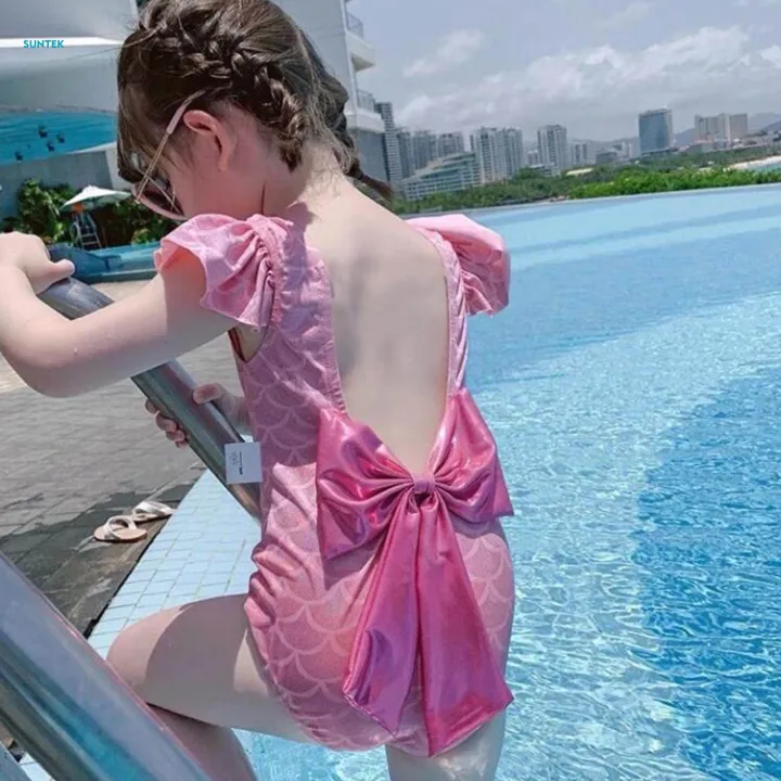 Kids%20Swimsuits%20Bathing%20Suit%20Comfortable%20Swimming%20Costume%20Girl%20Swimsuit%20140%20-%20Image%203