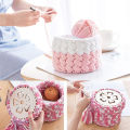 2Pcs/Set Natural Wooden Basket Bottom Hollow Crochet Basket Base For DIY Embroidery Craft Floss Organizer Weaving Bag Making. 