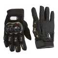 Bike Motorcycle Full Gloves Black. 