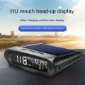1 Set GPS Speedometer Overspeed Alarm Distance Altitude Up Display Solar Car Time Altitude Temperature Speed Alarm. 