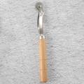 1pc Wood Handle Overneedle Wheel needle Spacing Perforating Tool. 