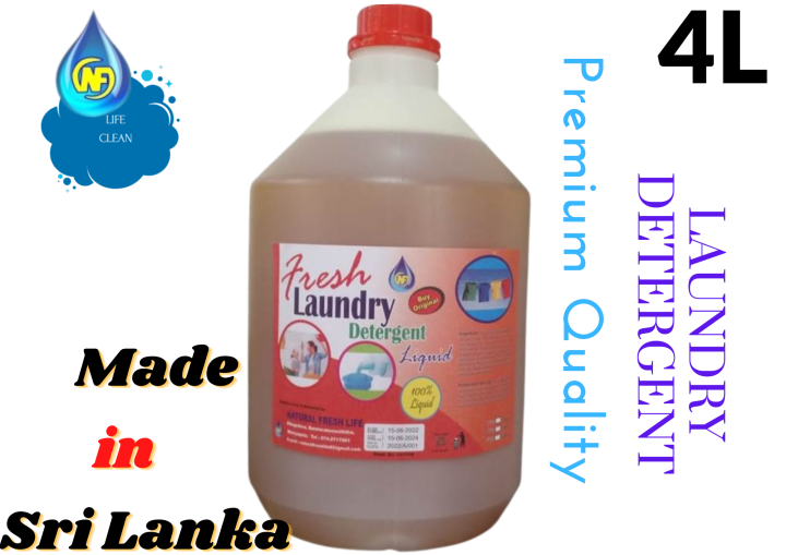 Laundry Detergent Liquid 4L