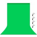 1M x 2M Photography Background 120G Thickness Photo Studio Background Cloth Backdrop for Photo Studio Video(Green). 