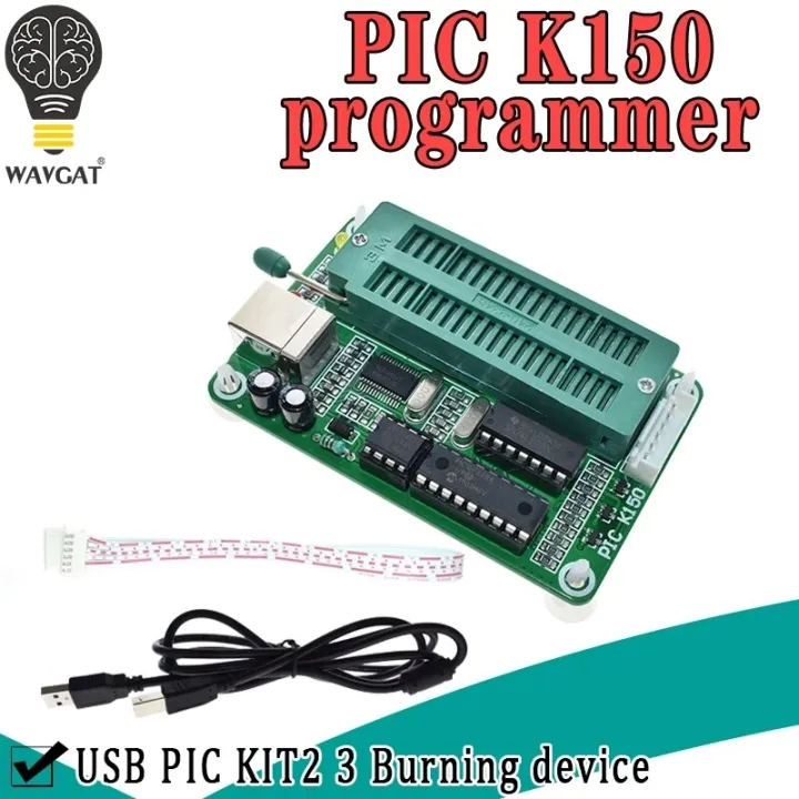 1SET PIC Microcontroller USB Automatic Programming Programmer K150 ...