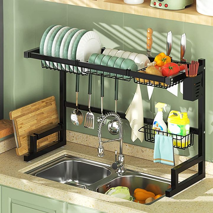 Dish%20Drying%20Rack%20Over%20the%20Sink,%2065CM%20Heavy%20Duty%20Dish%20Rack%20for%20Kitchen,%20Storage%20Organizer%20Shelf%20with%20Knife%20Holder,%20Cutlery%20Holder%20and%20Drainboard%20-%20Image%206