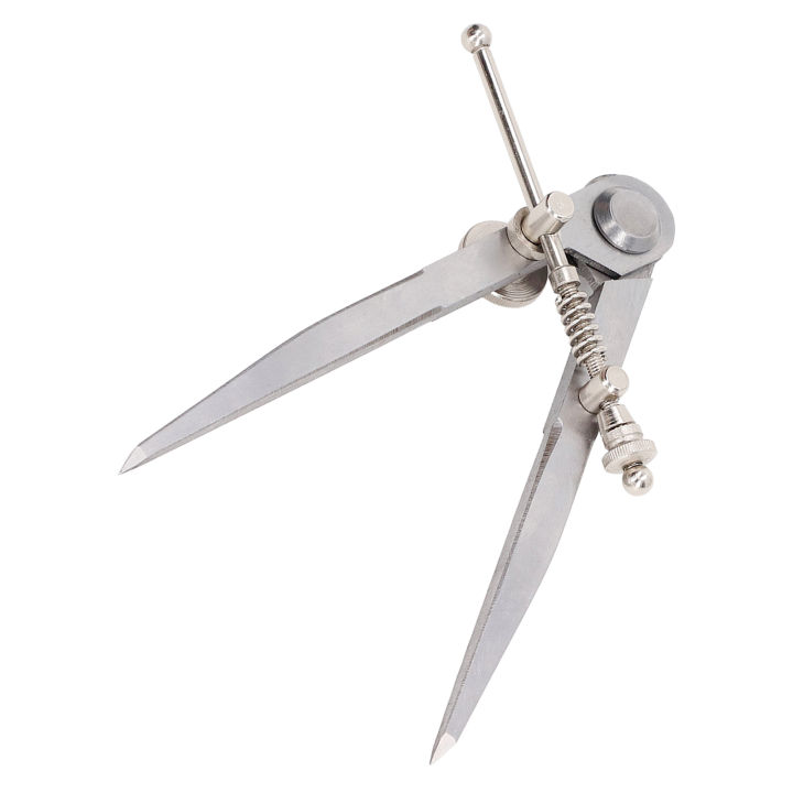 Flat Leg Divider, High Hardness 150mm Drafting Compass for Metalware