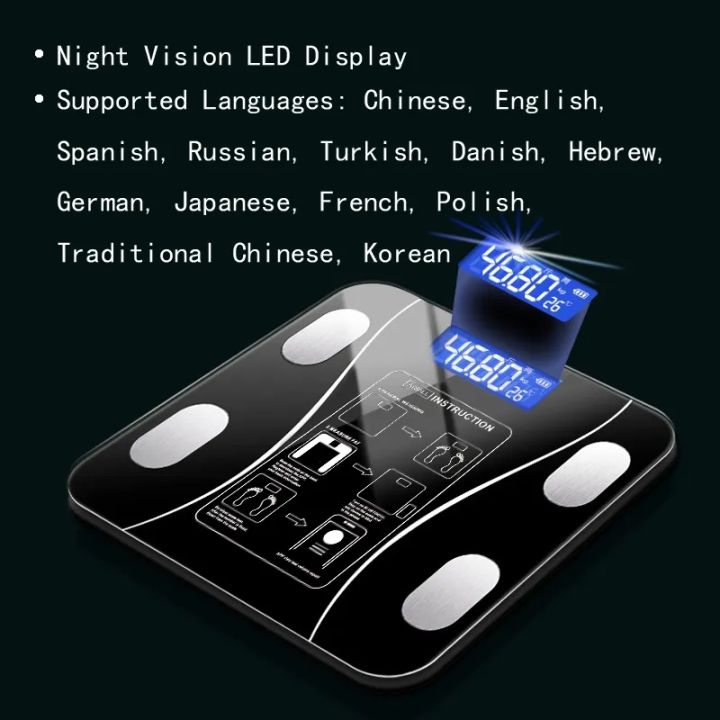 Smart%20Weighing%20Scale%20Bluetooth-compatible%20intelligent%20Electronic%20Intelligent%20Weight%20Loss%20Body%20Fat%20Scale%20Balances%20%20ed%20Display,Scale%20for%20Body%20Weight%20and%20Fat%20Percentage,with%20Smartphone%20App%20Scale%20-%20Image%206