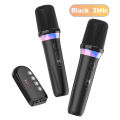 DS-K2 Karaoke Companion Bluetooth 5.3 Wireless Moving-Coil Microphones RGB Colorful Light KTV DSP Mixer System For Wired Speaker. 