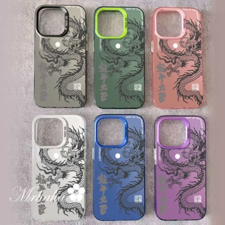 Casing%20for%20iPhone%2011%2012%2013%2014%2015%20Pro%207%208Plus%20Max%20X%20Xs%20Xr%20Chinese%20Dragon%20Double%20Film%20Covering%20Lens%20Frame%20Anti%20Drop%20Phone%20Case%20Protection%20Back%20Cover%20-%20Image%204