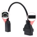 OBD2 Cable for Honda 3Pin OBD1 Adapter OBD2 OBDII for Honda 3 Pin to 16 Pin Connector Compatible Diagnostic Tool. 